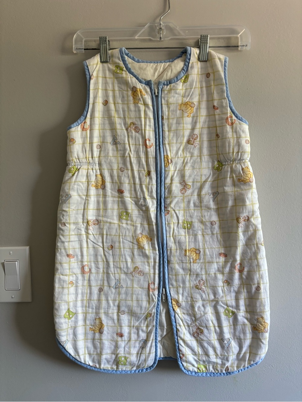 Vintage Disney Winnie the Pooh baby sleep sack